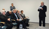 Przewodniczący Zarządu Oddziału Poznańskiego PZITB Edmund Przybyłowicz otworzył obrady Seminarium